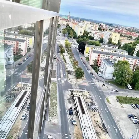 Hanza Tower Gold-24 Exclusive Jacussi & Sauna & Pool Stettin